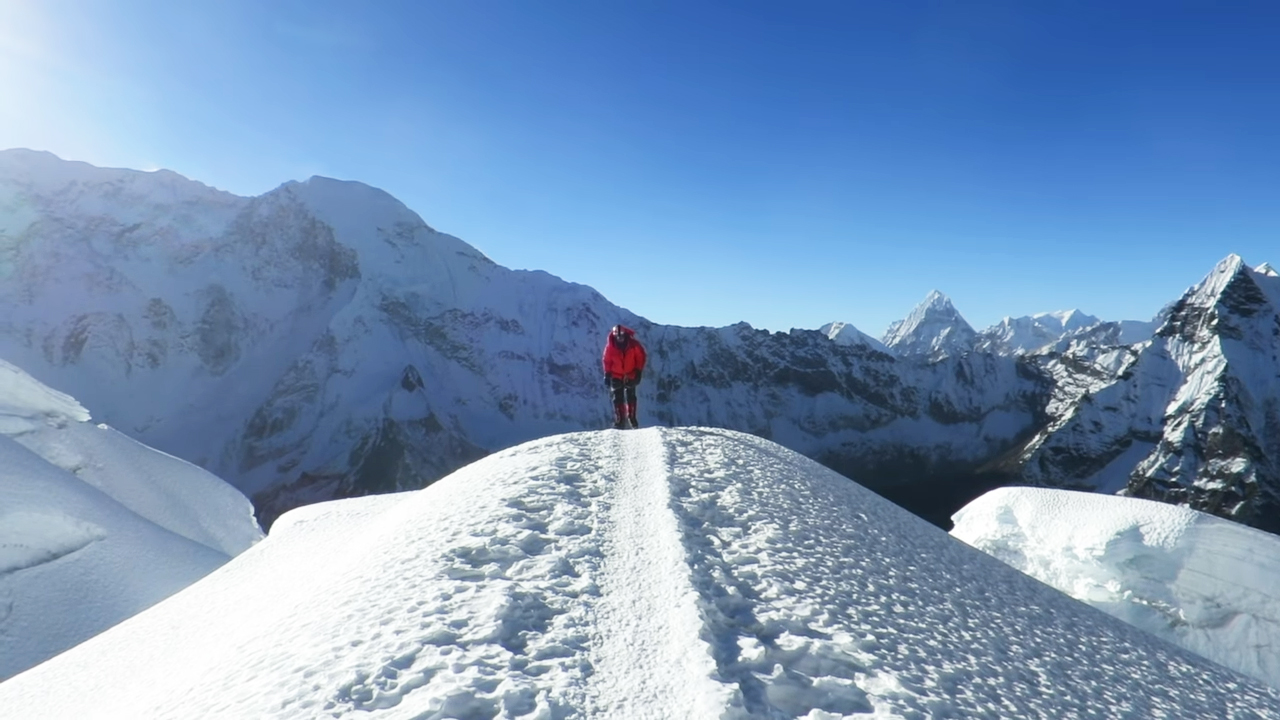 nepal peak climbing island