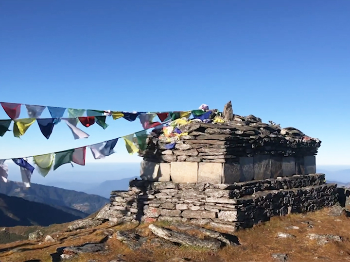 pikey peak khumbu region nepal