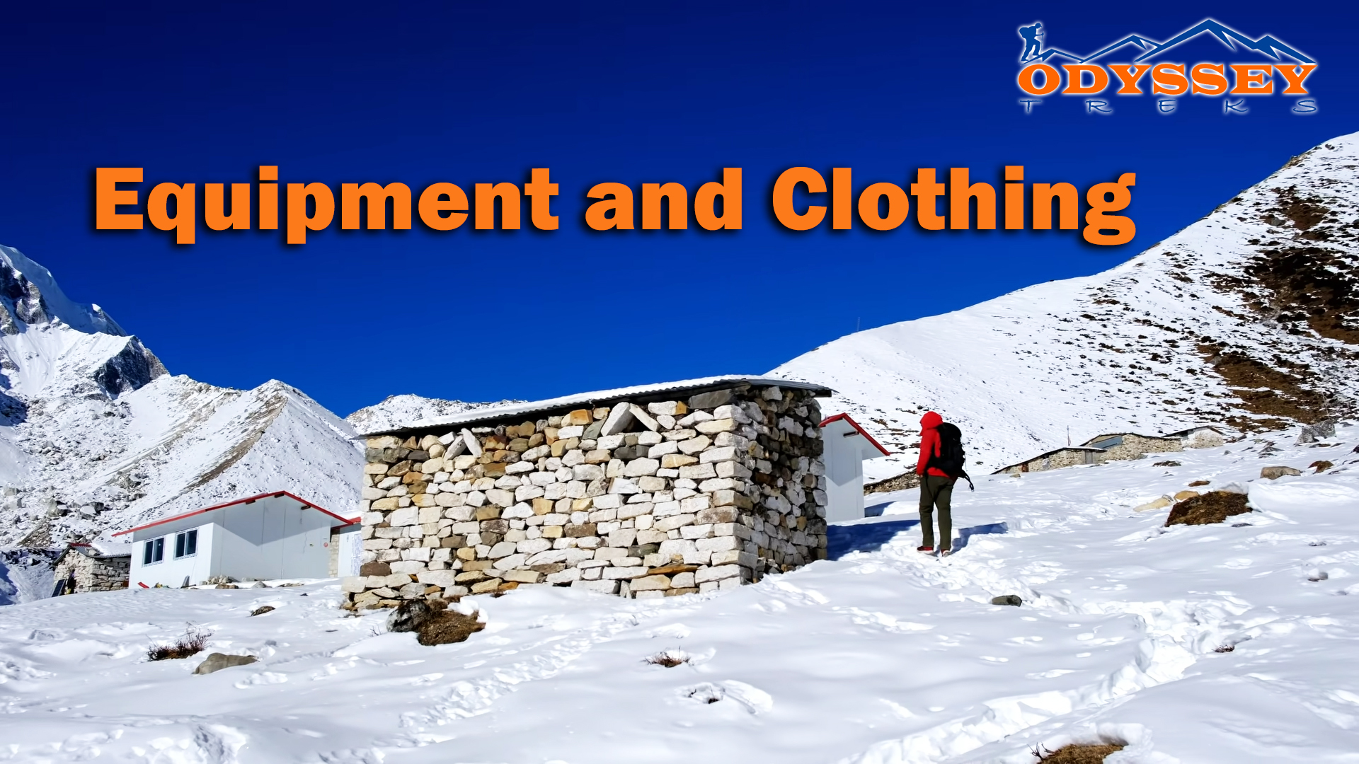 equipment and clothing