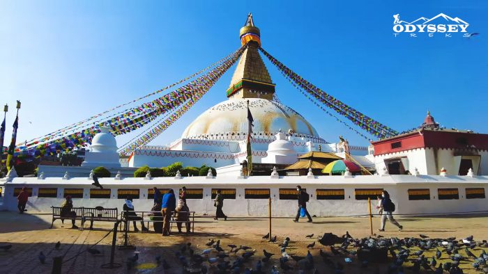 bouddhanath stupa (UNESCO world heritage site)
