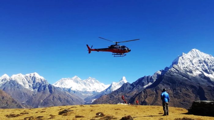 Everest base camp heli tour - best family tour in Nepal