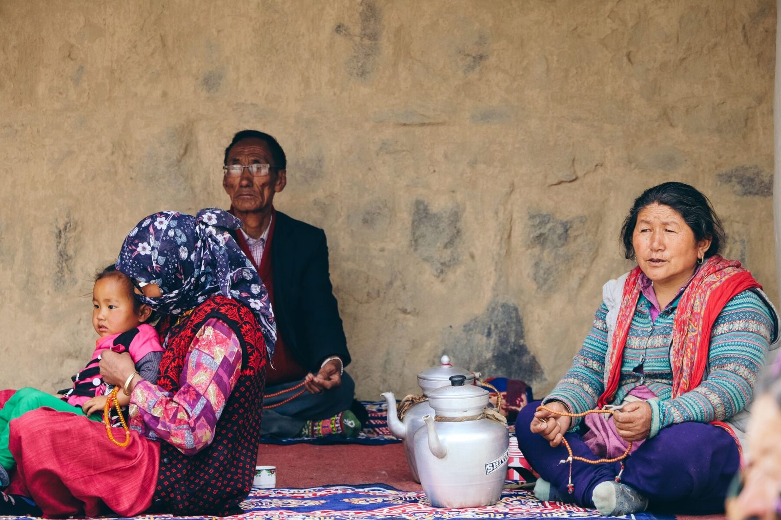 Traditional Nepali village and local culture